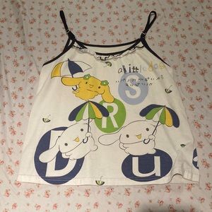 Sanrio anime coquette cute tank top